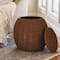 Household Essentials 19" Woven Storage End Table
